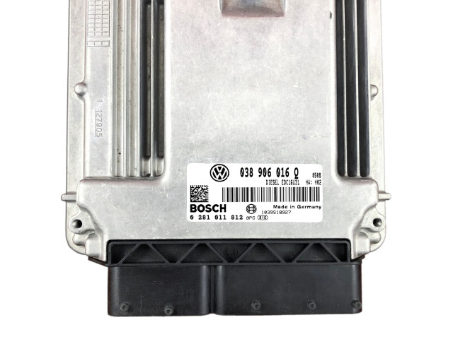 Блок управления двигателя 038906016Q, 0281011812 Volkswagen Jetta VI
