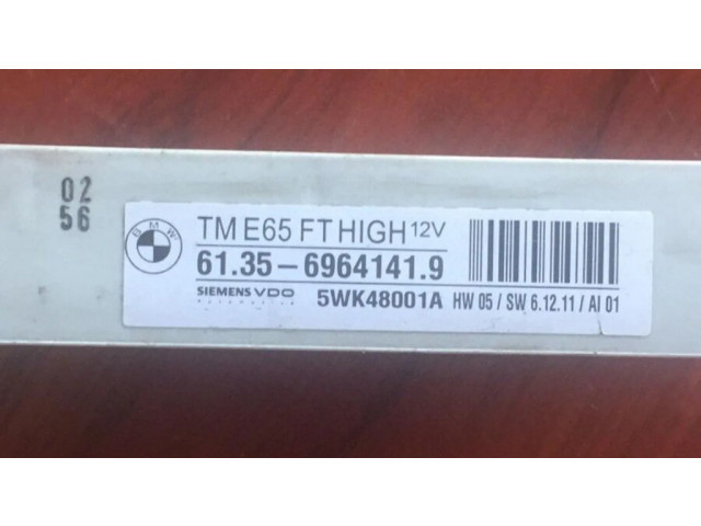 Řídící jednotka 6964141, 5WK48001A BMW 7 E65 E66 2007