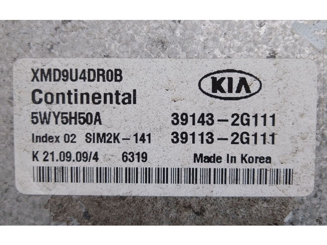 Блок управления двигателя 5WY5H50A, XMD9U4DR0B KIA Sorento