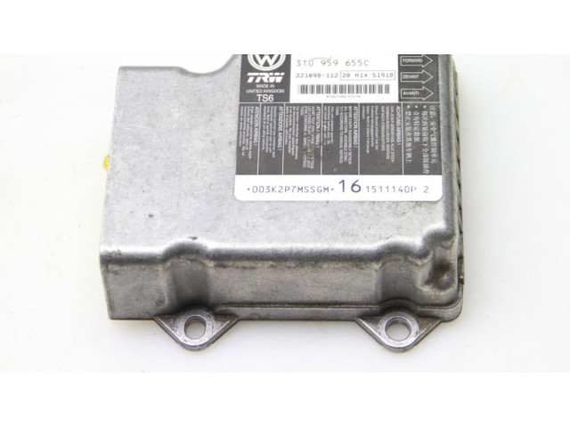 Блок подушек безопасности 3T0959655C Skoda Superb B6 (3T)