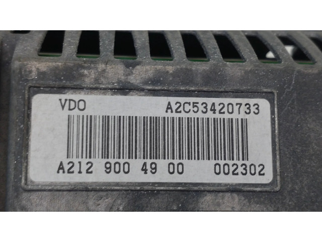 Дисплей    A2129004900, A2C53420733   Mercedes-Benz E W212