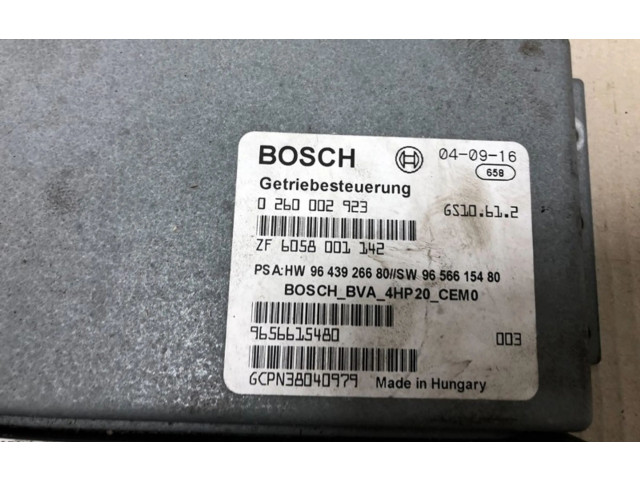 Блок управления коробкой передач 0260002923, 0260002923 Citroen C5