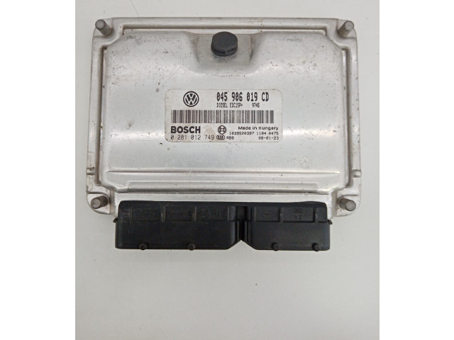 Блок управления двигателя 045906019CD, 0281012749   Skoda Fabia Mk1 (6Y)