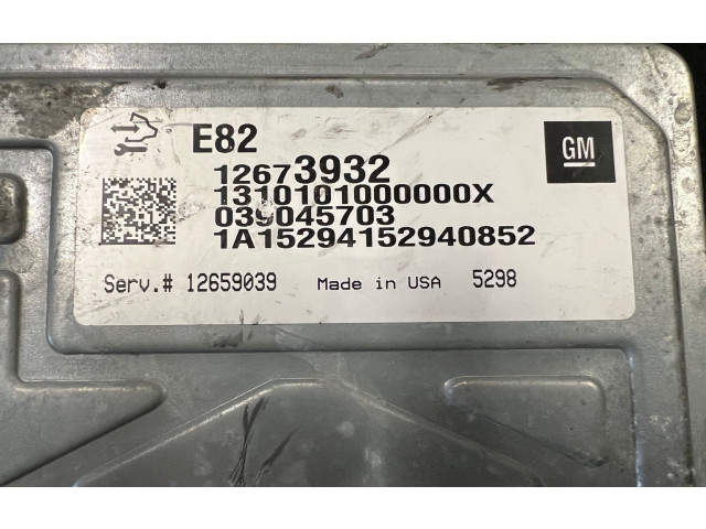 Блок управления двигателя 12673932   Chevrolet Camaro