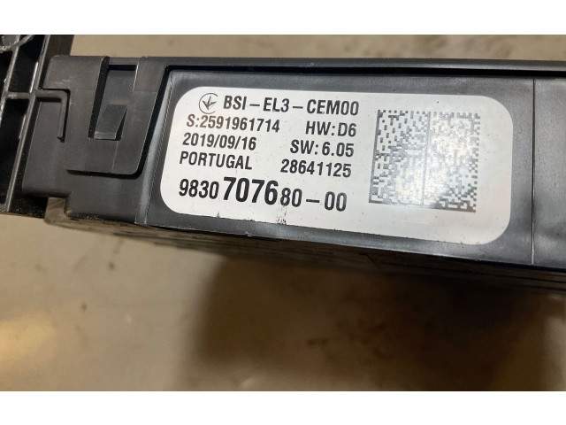 Блок предохранителей  9830707680, 2591961714   Peugeot Partner III    