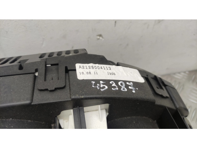 Přístrojová deska Mercedes-Benz E W212 2010 A2129004113