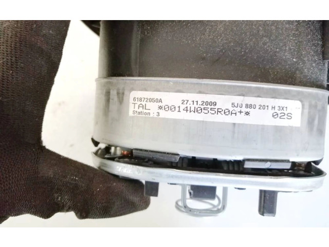 Подушка безопасности водителя 5j0880201h, 0014W055R0A   Skoda Fabia Mk2 (5J)