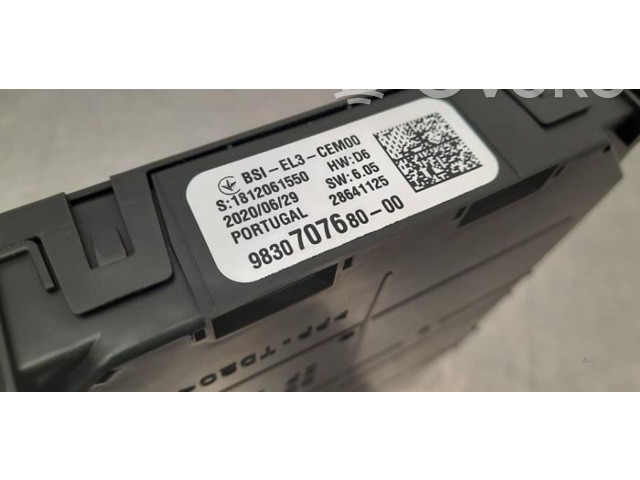 Блок предохранителей  9830707680   Peugeot Partner III    