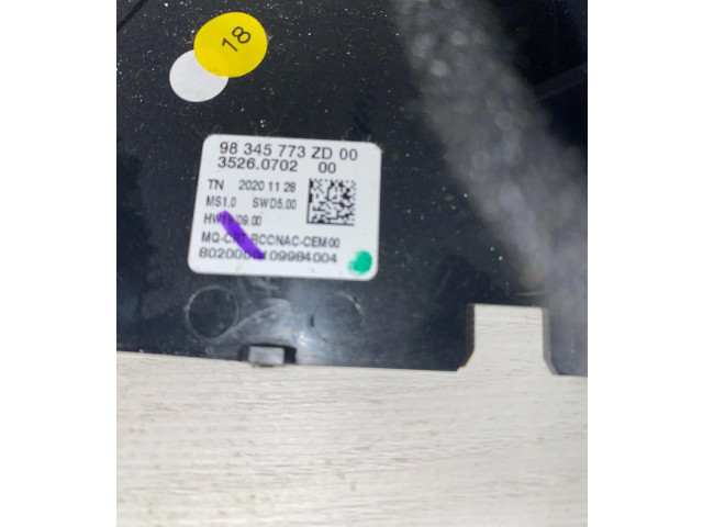 Дисплей 9803399680, 2453572 Citroen Berlingo