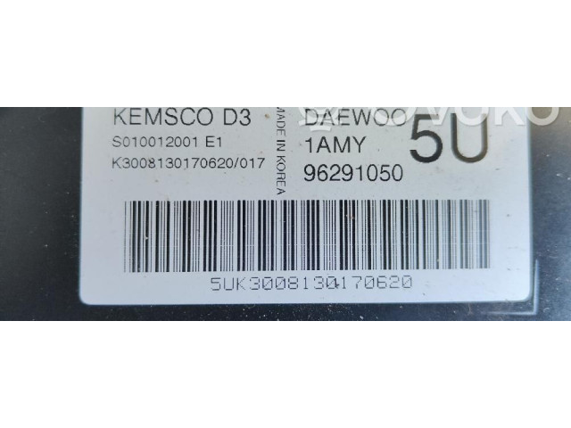 Блок управления двигателя 96291050   Chevrolet Matiz