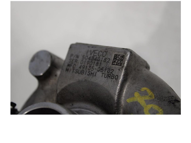 Turbodmychadlo Турбина 504340182   Fiat Ducato   F1AE0481D