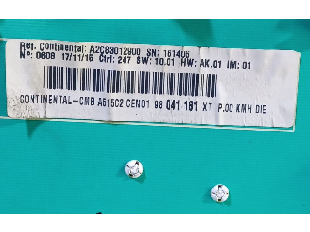 Přístrojová deska Citroen C3 Pluriel 2000 98041181XT, A2C83012900