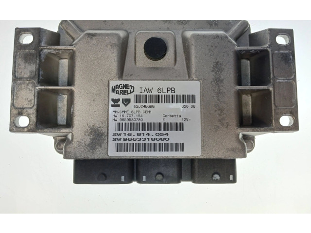 Řídící jednotka 9663318680, 9659580780 Peugeot 307 CC 2003