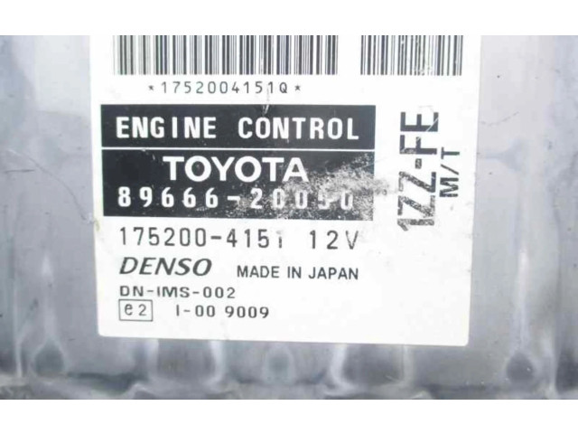 Řídící jednotka 8966620050 Toyota Celica T230