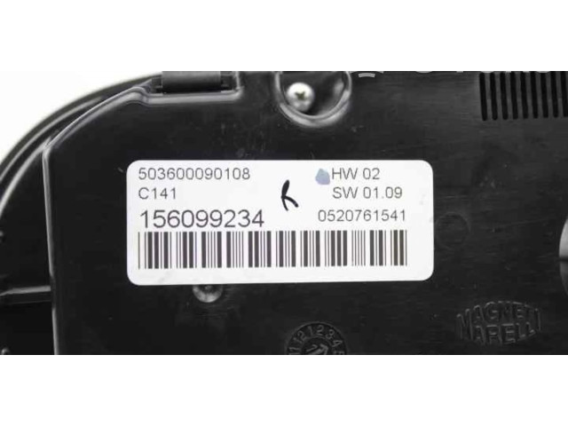 Блок управления климат-контролем 503600090108, 156099234 Alfa Romeo Giulietta