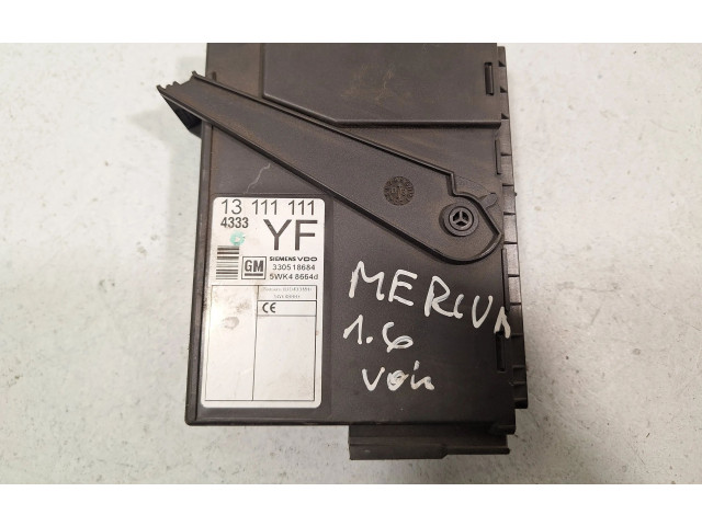 Блок комфорта 5WK48664D, 13111111   Opel Meriva A   