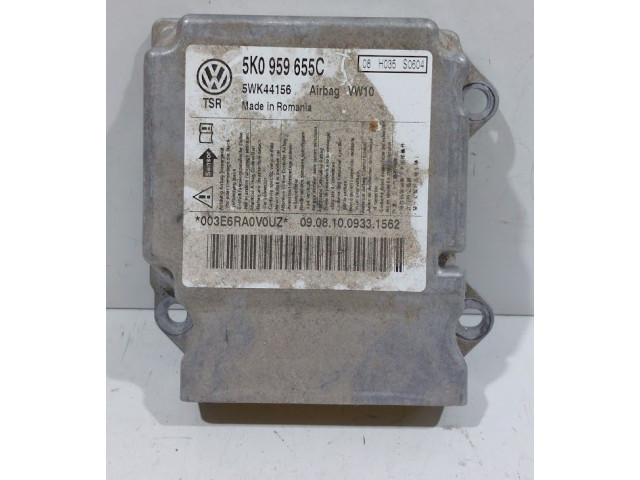 Блок подушек безопасности 5K0959655C, 5K0959655C Volkswagen Golf Plus