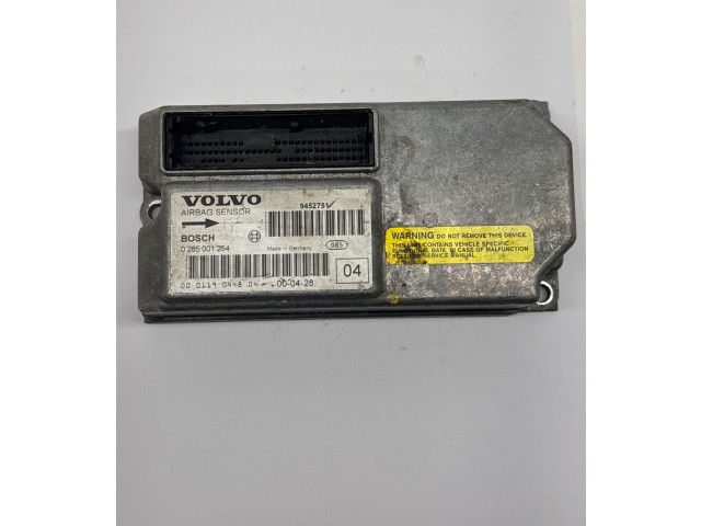 Блок подушек безопасности 9452751, 0285001254 Volvo S60