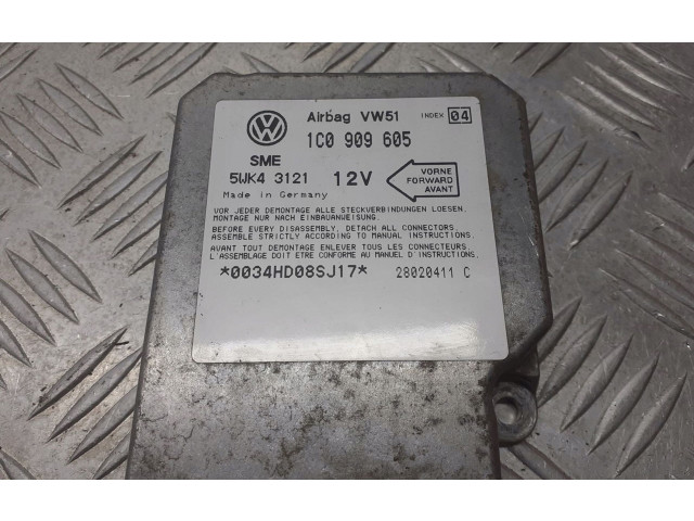 Блок подушек безопасности 1C0909605 Skoda Octavia Mk1 (1U)