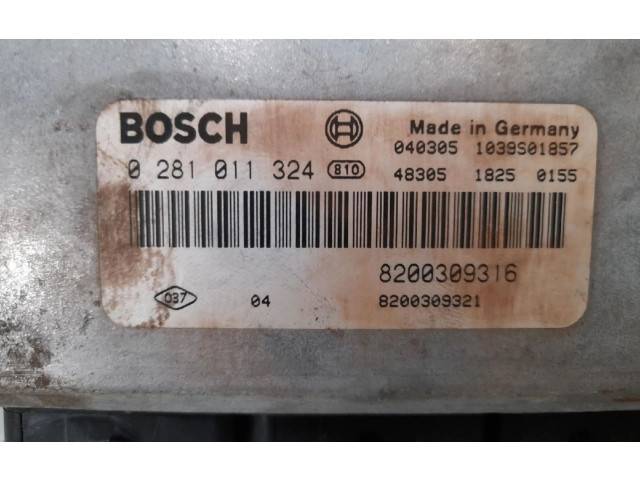 Řídící jednotka 8200309316, 8200309316 Renault Espace IV