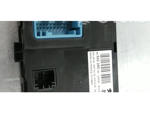 Блок управления климат-контролем 9382228080, 1637854580   Opel Combo E