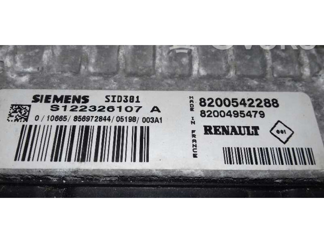 Řídící jednotka 8200542288, S122326107A Renault Modus 2005