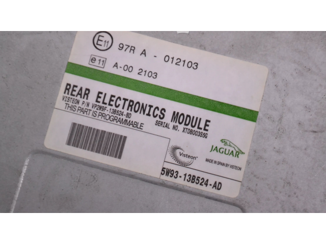 Блок управления двигателя 5W9313B524AD Jaguar XJ X350