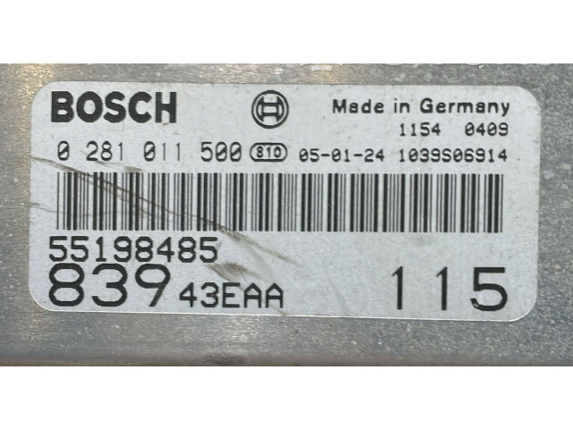 Řídící jednotka Lancia Lybra 2002