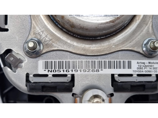 Подушка безопасности водителя TG14A02001, 0080P1140027 Mitsubishi Outlander