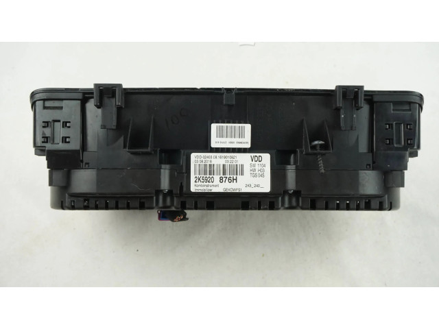 Панель приборов 2K5920876H, A2C99242100   Volkswagen Caddy       