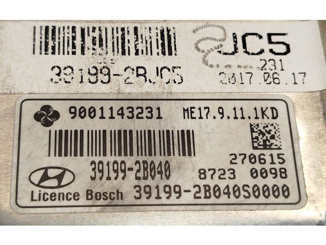 Блок управления двигателя 391992B040, 9001143231 Hyundai ix20