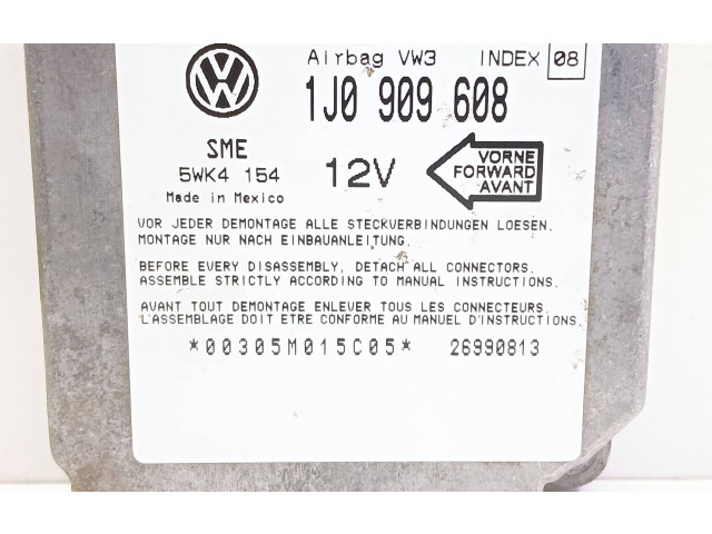 Блок подушек безопасности 1J0909608, 5WK4154 Ford Galaxy