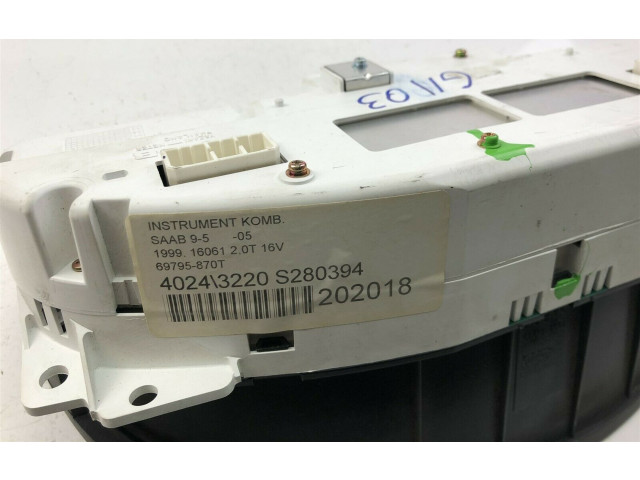 Панель приборов 5042007, G1103   Saab 9-5       