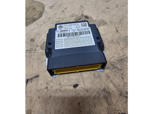 Блок подушек безопасности 7E0959655B, 0285010798   Volkswagen Transporter - Caravelle T5