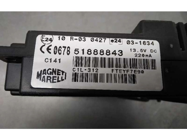 Řídící jednotka 51888843 Fiat Punto Evo 2011