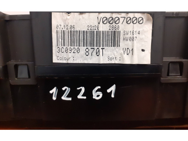 Přístrojová deska  Volkswagen PASSAT B6 2007 A2C53042108, A2C53117394  