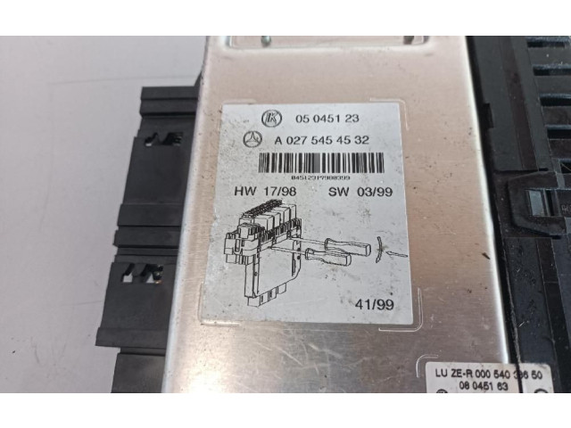 Pojistková skříňka 05045124 Mercede-Benz S W220 1999