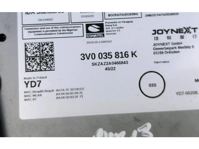 Поршень DLA 3V0035816K Skoda Scala