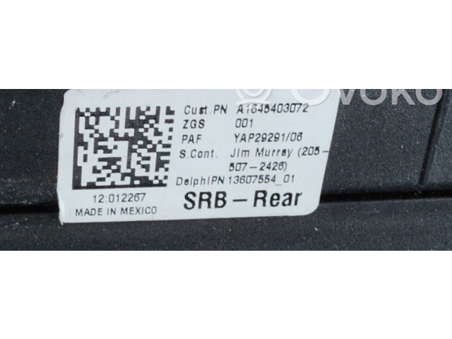 Блок предохранителей  A1645403072, 280CDI   Mercedes-Benz R W251    