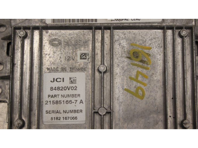 Блок управления впрыском 9657018380, 9649433980   Citroen C2