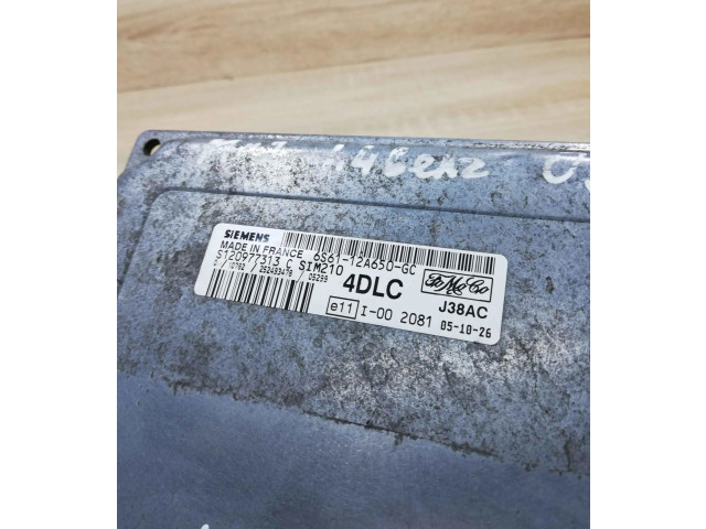 Řídící jednotka 6s6112a650gc, s120977313c Ford Fiesta 2009