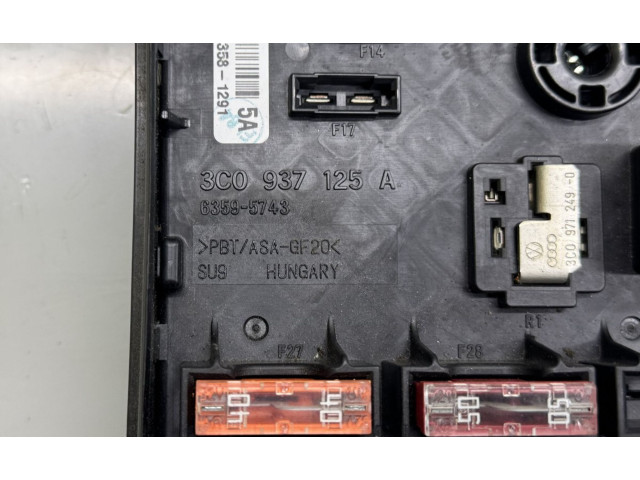 Pojistková skříňka 3C0937125A, 3C0937125A Volkswagen Tiguan 2014