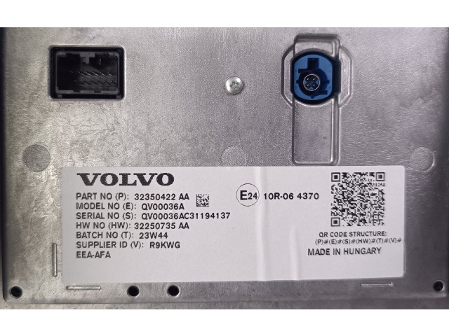 Дисплей 32350422, 32350422AA Volvo XC40