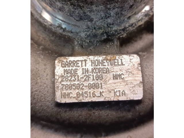  Турбина KIA Sorento  282312F100, 7805020001   для двигателя D4HB      