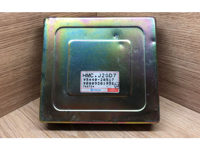 Блок управления двигателя 9544028517, 9080930195E Hyundai Coupe