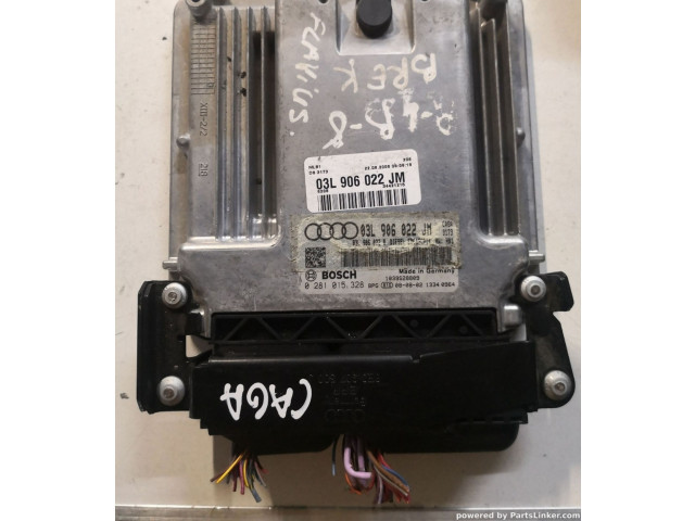 Блок управления двигателем Блок управления 0281015328, 03l906022   Audi A4 S4 B8 8K