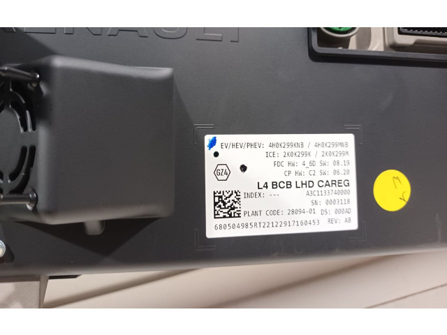 Přístrojová deska Renault Megane E-Tech 2023 680502337R