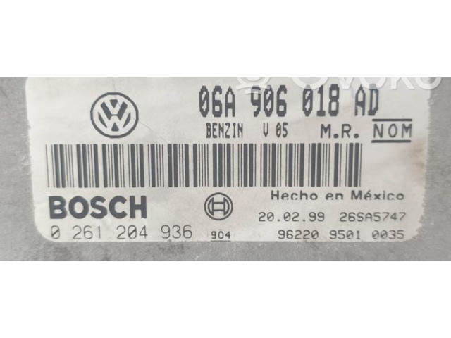Блок управления двигателя 0261204936   Volkswagen New Beetle