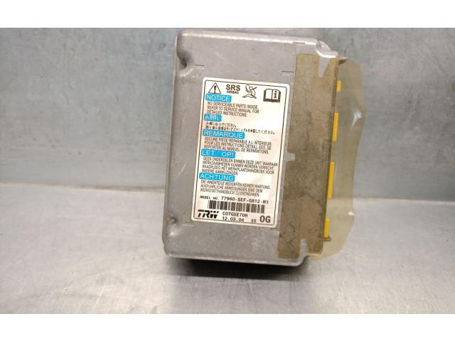 Блок подушек безопасности 77960SEFG812 Honda Accord