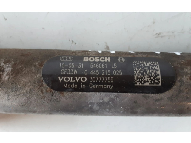Топливная рампа 30777759, 0445215025   Volvo V70  